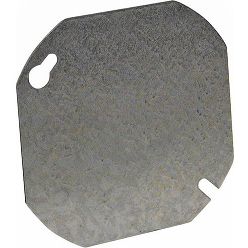 ORBIT INDUSTRIES INC 10246164 Blank Cover Steel 4" Octagon