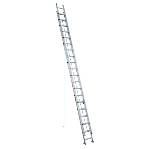 WERNER LADDER D1240-2 Extension Ladder Aluminum Type II 40-ft D-Rung