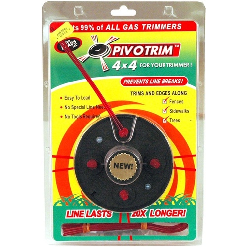 Maxpower 1101PT PivoTrim Trimmer Head Uses .095-Inch Pre-Cut Trimmer Line