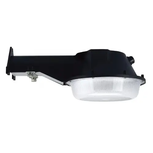 Satco Products Inc. 65/245 LED Area Light with Photocell 25-Watt Natural White - Black