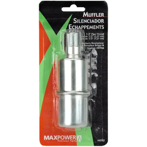 Maxpower 334132 1/2-Inch Briggs and Stratton Cylinder Muffler