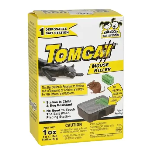 Tomcat Mouse Killer - Disposable 1-oz