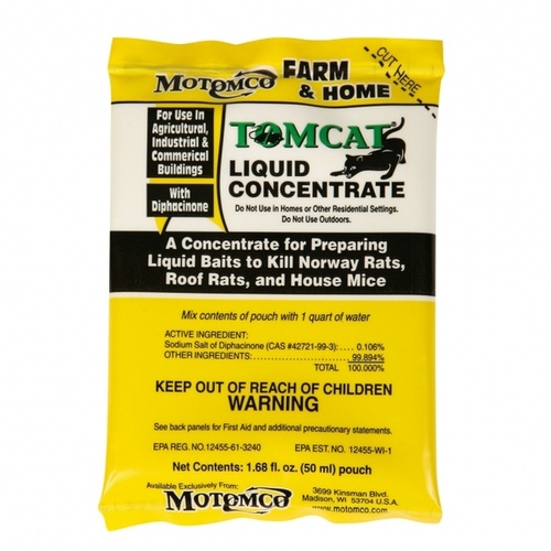 Tomcat Liquid Concentrate 1.7-oz Pouches in Case pack of 50