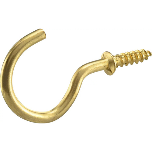 Hindley Mfg. Co., Inc. 11927 Cup Hook 3/4" - Brass