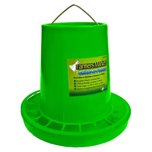 Chick-N-Feeder Chicken Feeder Large Plastic