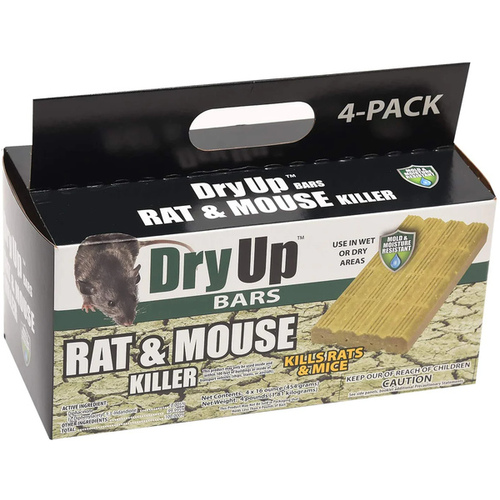 PF Harris Dry-Up Rat & Mouse Bar - (4) 16oz block bars