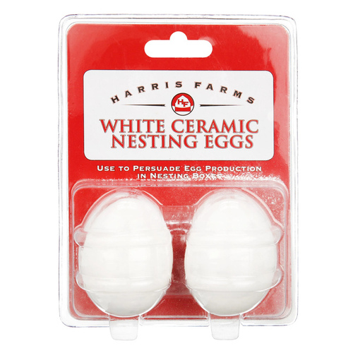 MANNA PRO PRODUCTS LLC 1030063 HARRIS FARMS CERAMIC WHITE EGG