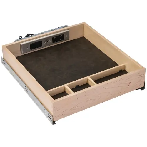 Galaxy Drawer, with Docking Drawer Duo Unit 19 1/2" width 19 1/2" width