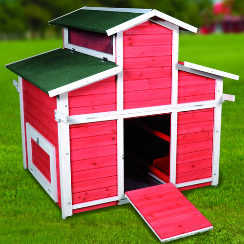 Ware Big Red Barn Chicken Hutch