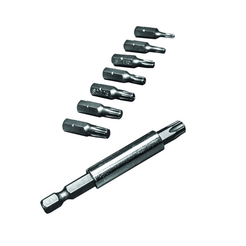 Century Tools 9 Piece Torx Insert Screwdriver Bit Set