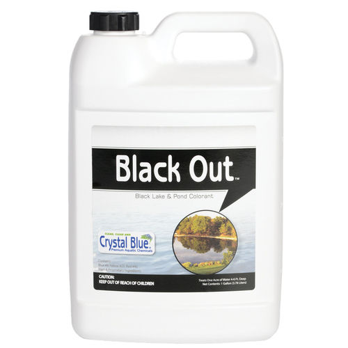 Crystal Blue 00311 Black Out Lake & Pond Colorant 1-Gallon