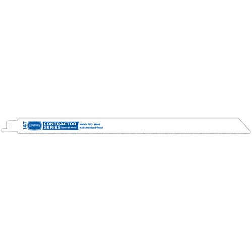 Century Contractor Series Cobalt Bi-Metal 12" Reciprocating Blades