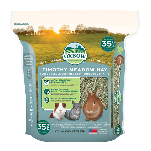 Timothy Meadow Hay for Small Pets 35-oz