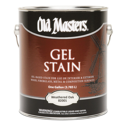 GEL STAIN WEATHRED WOOD GALLON