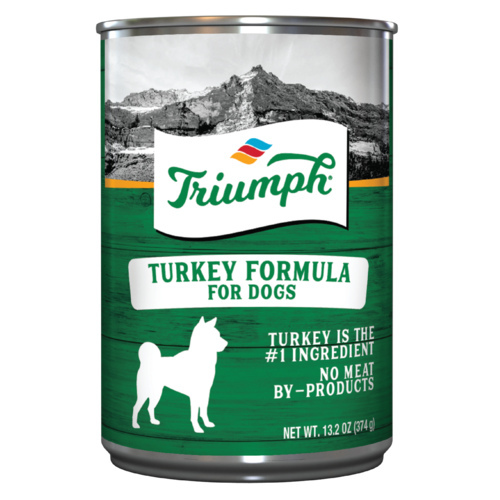 Sunshine Mills 6600201 Triumph Turkey Formula Dog Food - 13.2 ounce can
