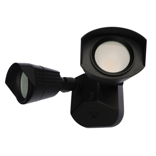 LED Dual Head Security Light Active 20-Watt Cool White - Black