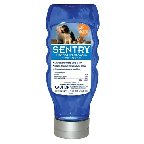 PETIQ LLC 00103 Sergeant's Guardian PRO Shampoo for Dogs, Spring Freesia Scent 18OZ