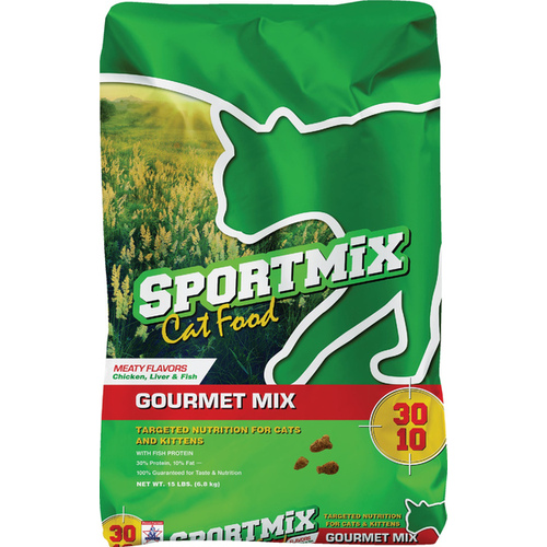 Sportmix Gourmet Cat Food - 15 lb. Bag