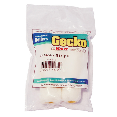 Whizz 44611 Gecko 4" Gold Stripe Roller