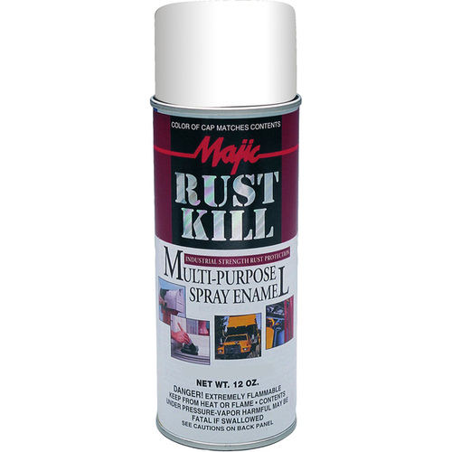 Rust Kill Multi-Purpose Spray Enamel - Matte White