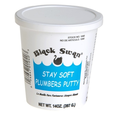 Black Swan Mfg. Co. 01040 Plumbers Putty 14-oz