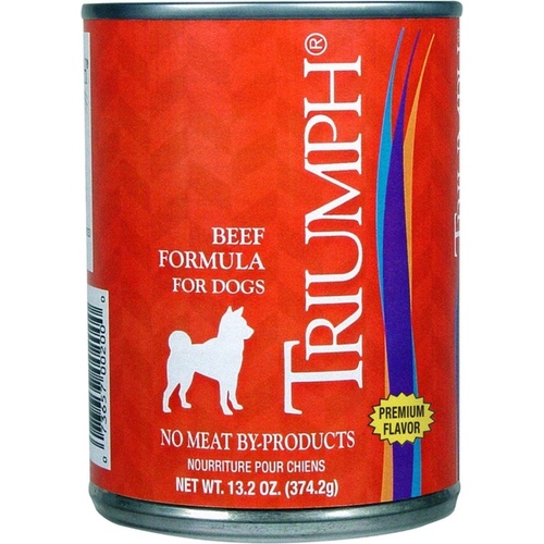 Sunshine Mills 00200 Triumph Beef Formula Canned Dog Food 13.2 Oz