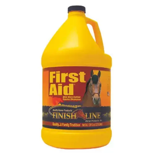 Finish Line First Aid Aloe Vera Iodine Equine Shampoo