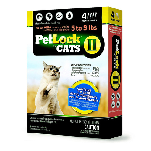 PETIQ LLC 01432 PetLock II for Cats 5 to 9-lbs