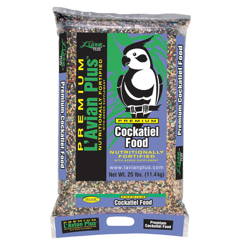 Wild Delight 122250 L'Avian Plus Premium Cockatiel Food 25-lb Bag