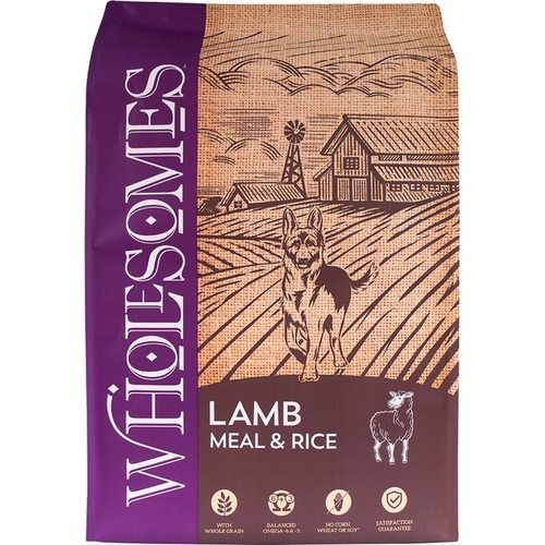 Wholesomes Lamb & Rice 40lb Bag