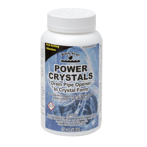 Power Crystals Drain Pipe Opener 1-lb