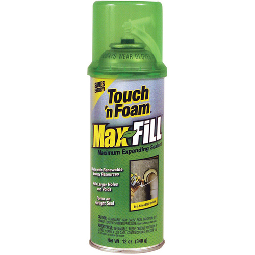 Touch 'n Foam 00033 Touch 'n Foam MaxFill Maximum Expanding Sealant 12 oz