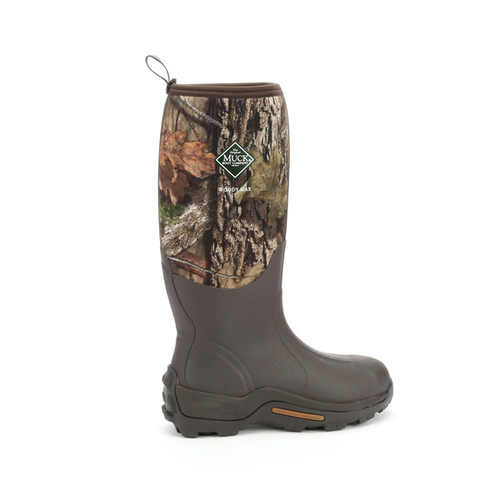 MUCK BOOT COMPANY WDM-MOCT-MOK-100 Woody Max Tall Boots - Brown/RealTree - Size 10