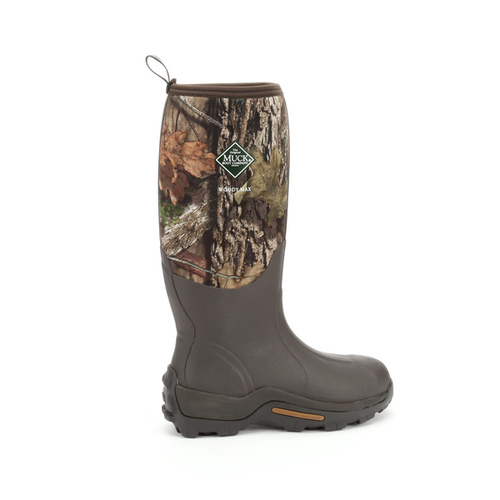 MUCK BOOT COMPANY WDM-MOCT-MOK-090 Mossy Oak Country Woody Max Boots, Waterproof, Fleece Lined, Men's 9