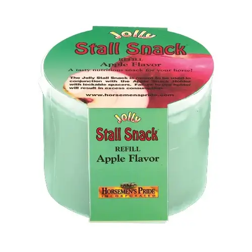 Horsemen's Pride Stall Snack Apple Flavored Horse Treat Refill