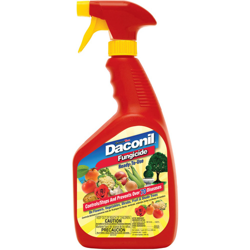 Daconil 100526105 100526105 Fungicide, Liquid, Tan, 32 oz Bottle