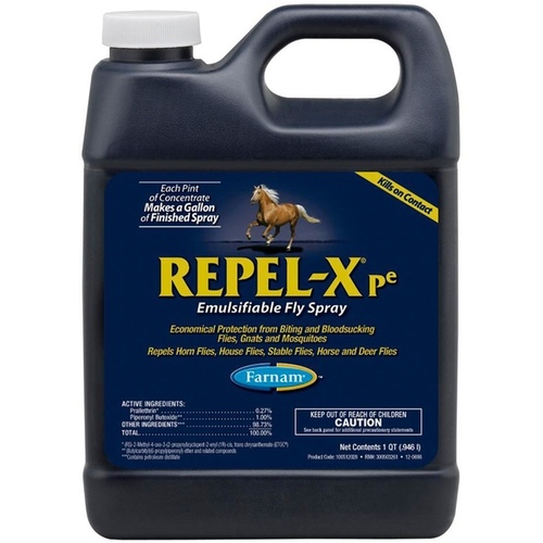 Farnam 100512028 Repel-Xp Emulisifiable Fly Spray 32-oz Concentrate