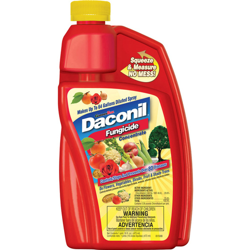 Daconil 100526103 100526103 Fungicide, Liquid, Odorless, 16 oz Bottle