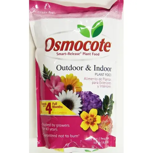 Miracle-Gro 2345104 274850 Indoor/Outdoor Plant Food, 8 lb, Granular, 15-9-12 N-P-K Ratio