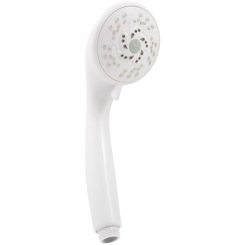 Handheld Showerhead White 3 settings 2 gpm White