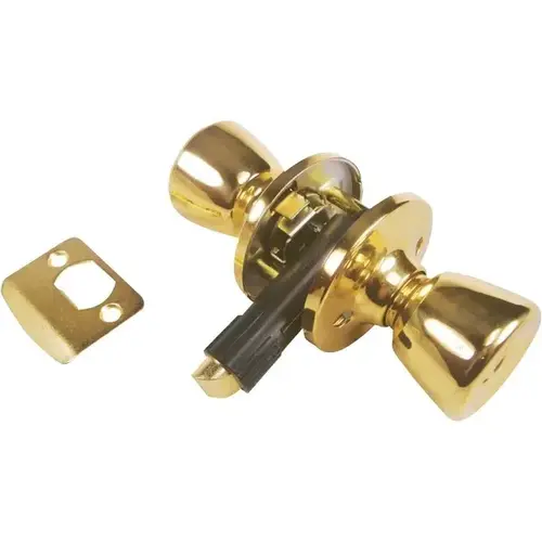 United States Hardware Bed & Bath Knob For Mobile Home Brass