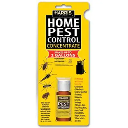 Harris HPC-1 Harris Home Pest Control Concentrate Amber Brown/Clear