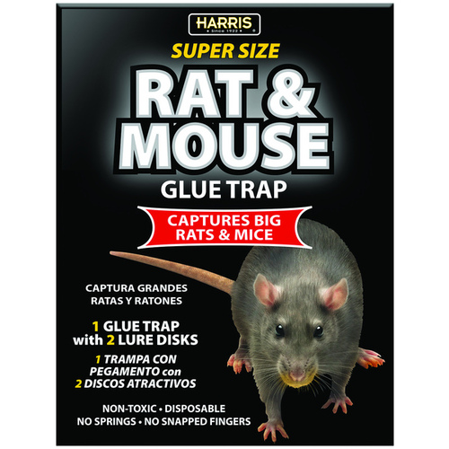 Harris BLKRAT-1 Harris Super Size Rat & Mouse Glue Trap