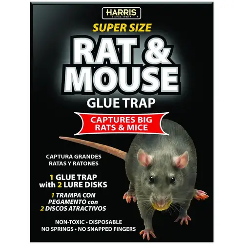 Harris Super Size Rat & Mouse Glue Trap