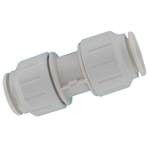 Speedfit PEI0428P Tube Union Coupling, 3/4 in, Plastic, 3 to 12 bar Pressure