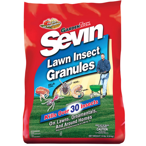 Sevin 100530128 Lawn Insect Killer, Granular, 10 lb