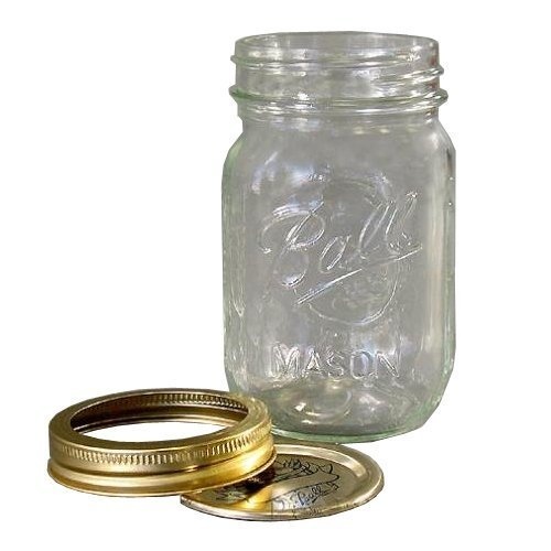 Ball 62000 Ball Regular Mason Jar - Qt (Min 12) Clear