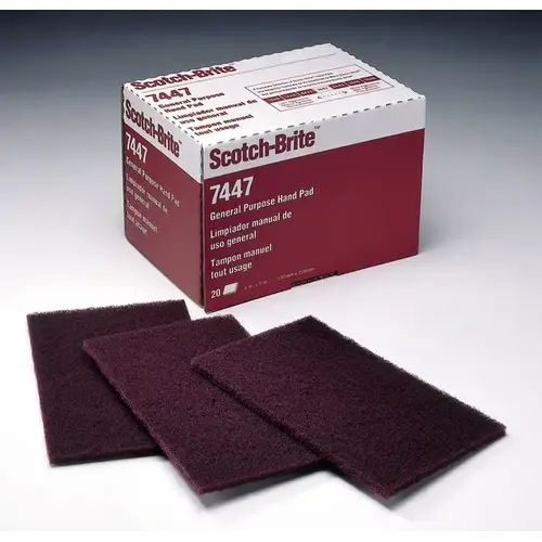 3M 7447 Scotch-Brite General Purpose Hand Pad pack of 20