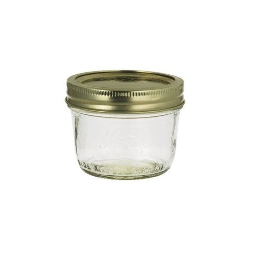 Ball Regular Mason Jar - 1/2 Pt (Min 12) Clear