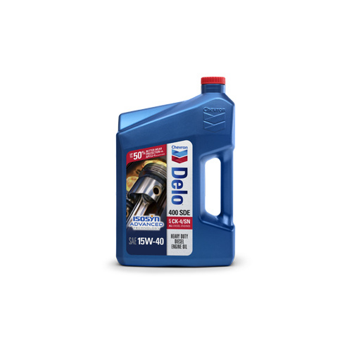 Delo 400 Low Emission Motor Oil, Heavy Duty, 1-Gallon